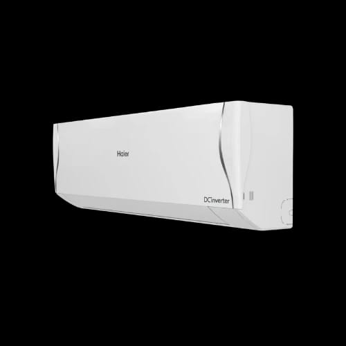 haier hsu 19 antirustcool inverter pro air conditioner angled left
