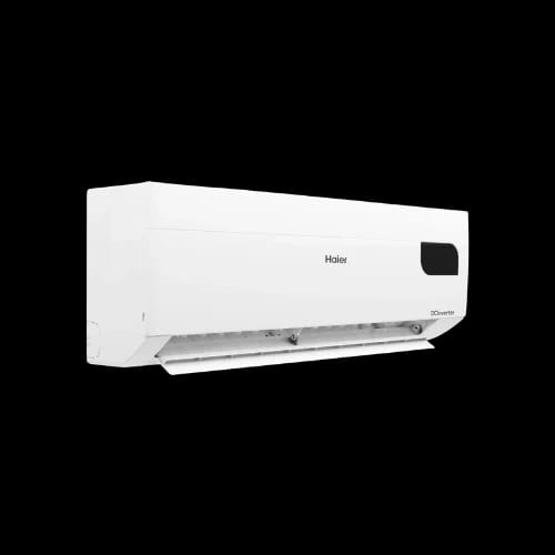 haier hsu 19 energycool inverter pro air conditioner angled left