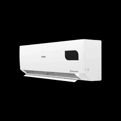 haier hsu 19 energycool inverter pro air conditioner angled right