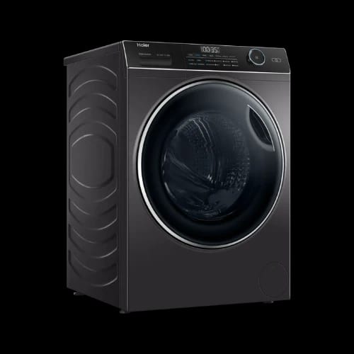 haier hw105 b14959s8u1 105 kg ai direct motion front load washing machine left