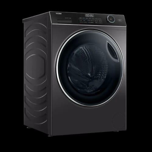 haier hw120 bp14959s8 12 kg inverter front load washing machine left