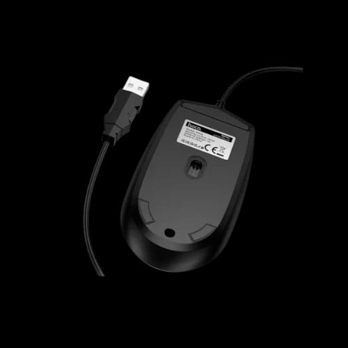 hoco gm50 wired mouse back