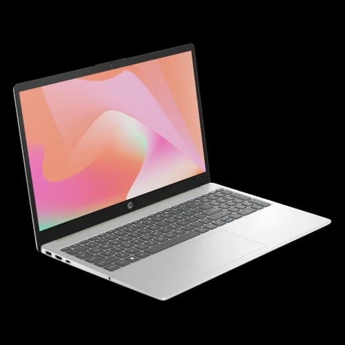 hp 15 fd0366nia core i5 1334u 8gb ram 512gb ssd mx570 2gb 156 inch fhd laptop warm gold angle
