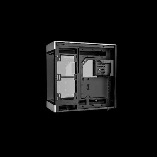 hyte y60 modern aesthetic mid tower atx gaming casing white cable chamber