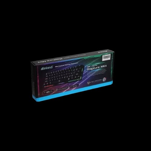 inland rapture mini rgb mechanical gaming keyboard