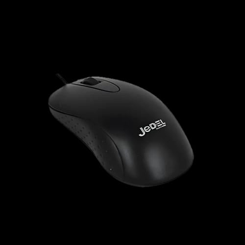 jedel cp72 usb wired optical mouse left angle
