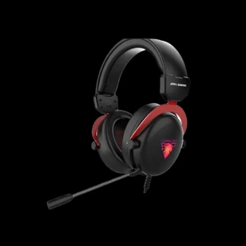 jedel gh 581 71 wired usb rgb gaming headphone with anc microphone