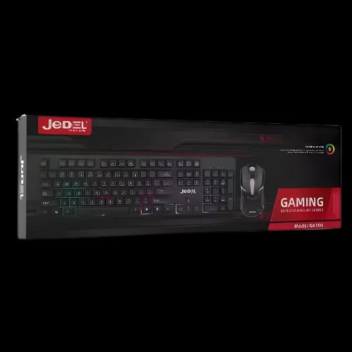 jedel gk106 rgb gaming keyboard and mouse combo box