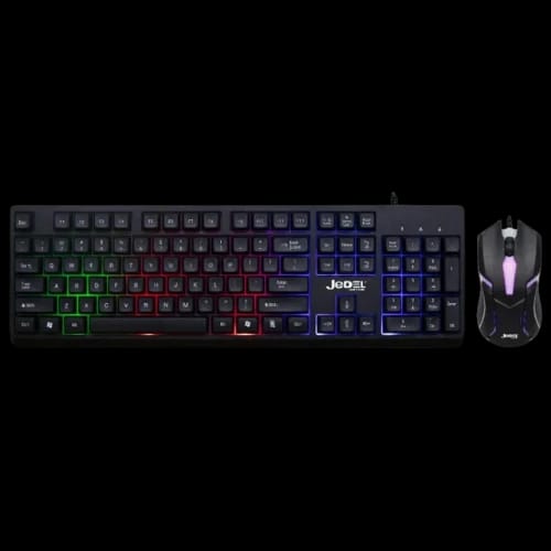 jedel gk106 rgb gaming keyboard and mouse combo main