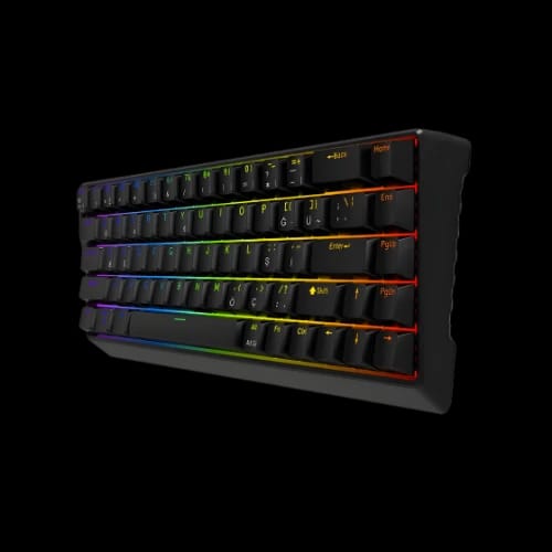 jedel kl166 wired mechanical gaming keyboardright angle