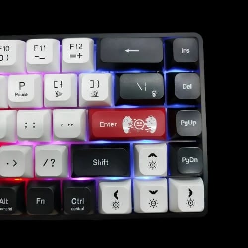 jedel kl68 wired rgb mechanical gaming keyboard zooming keys
