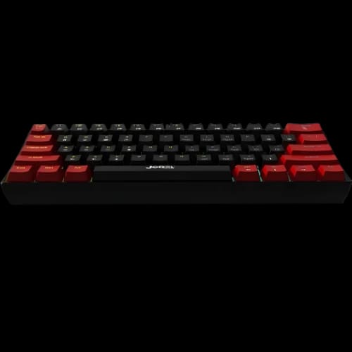 jedel kl69 wired rgb mechanical gaming keyboard lower side