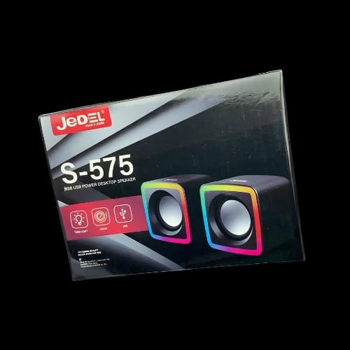 jedel s575 usb 20 rgb gaming speakerbox