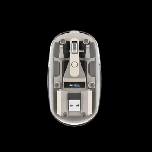 jedel wd131p wireless gaming mouse beige main