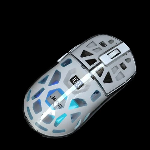 jedel wd154 duel mode transparent rechargeable mousetop