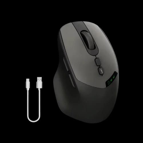 jedel wd155 dual mode wireless mouse black main