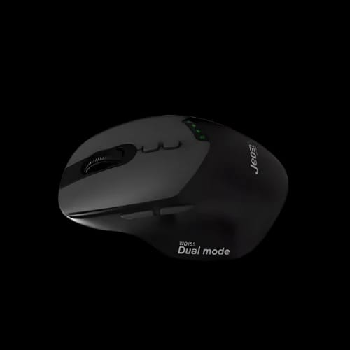 jedel wd155 dual mode wireless mouse black top
