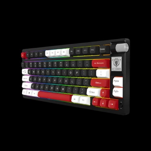 jedel wkl 82 tri mode mechanical keyboard right angle