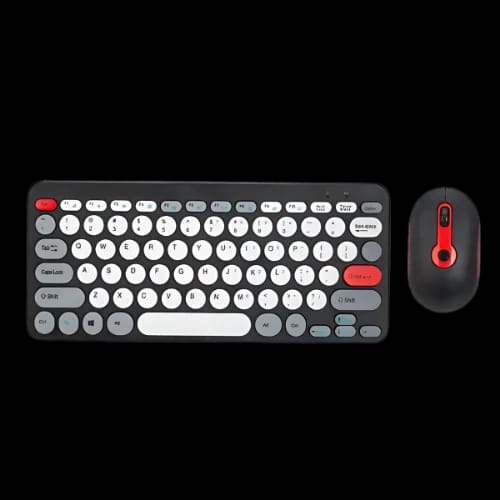 jedel ws681 mini wireless keyboard mouse combomain