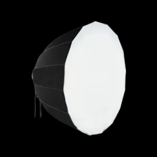 jinbei 70cm umbrella octa deep parabolic softbox left site view