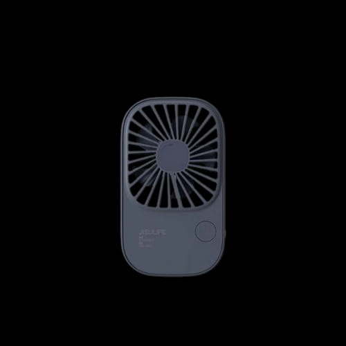 jisulife fa49 rechargeable super thin handheld fan 2000mah black