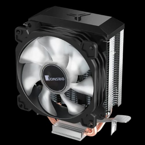 jonsbo cr 1200e color version cpu air cooler black front
