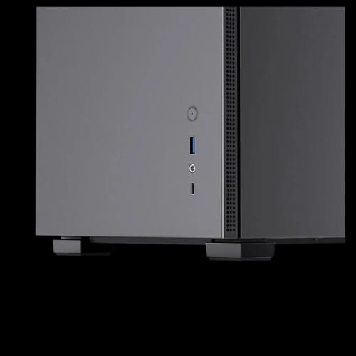 jonsbo d31 standard edition m atx casing black back site