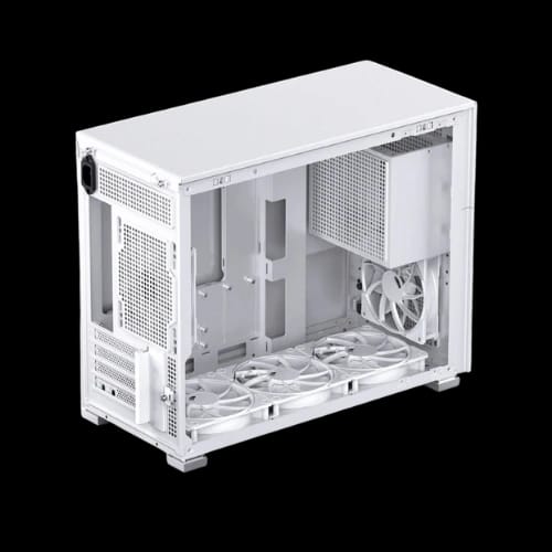 jonsbo d31 standard edition m atx casing white front view
