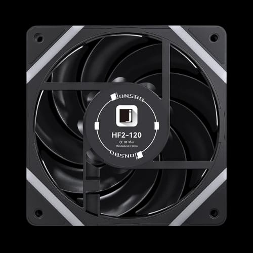 jonsbo hf2 120b pwm argb 120mm casing fan black back