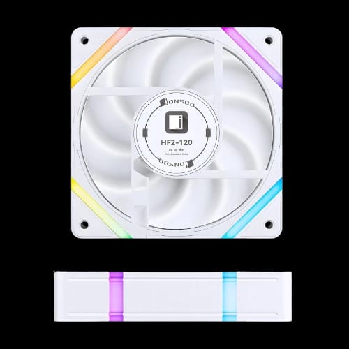 jonsbo hf2 120wr pwm argb 120mm reverse blade casing fan white back side 1