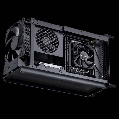 jonsbo hp 400s 367mm cpu air cooler black installed