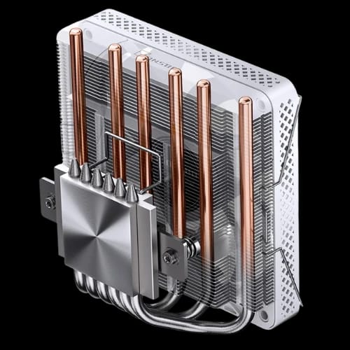 jonsbo hp 600 66mm cpu air cooler white back