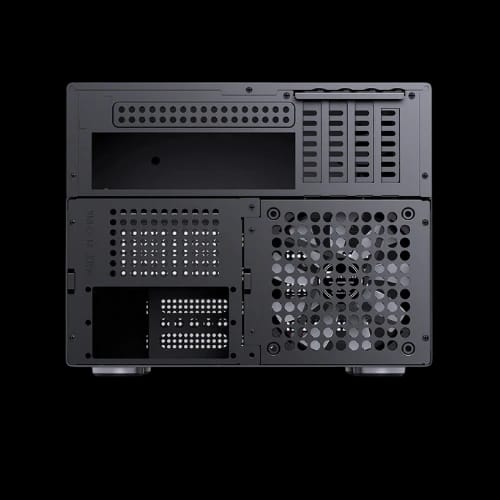 jonsbo n4 micro atx nas case black with fan