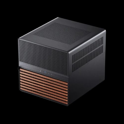 jonsbo n5 e atx nas case black front view