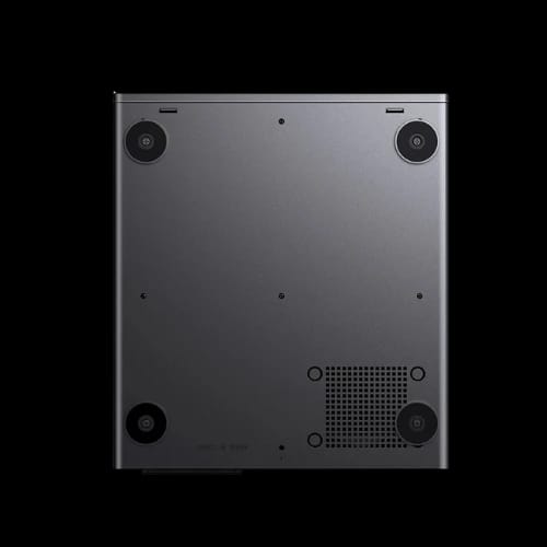 jonsbo n6 micro atx nas case black down site view