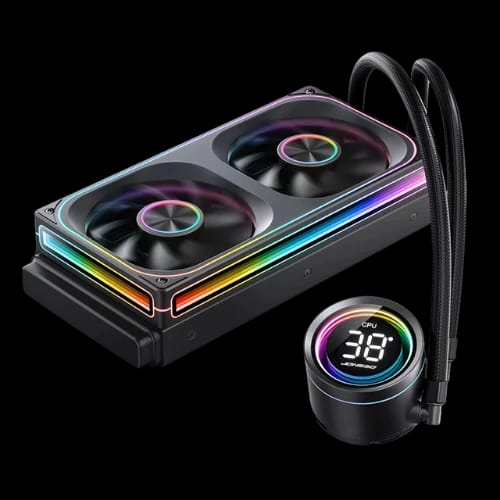 jonsbo th 240 argb 240mm cpu cooler side