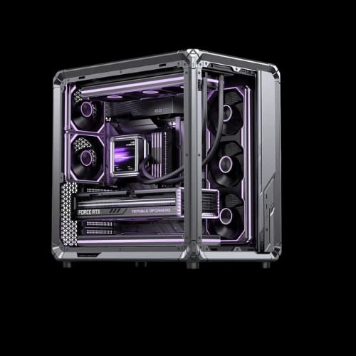 jonsbo x400 pro atx casing gray view