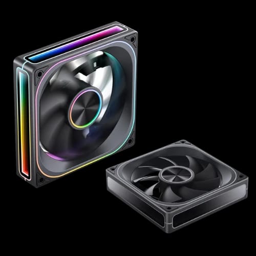 jonsbo za 120br pwm argb 120mm reverse blade casing fan black main