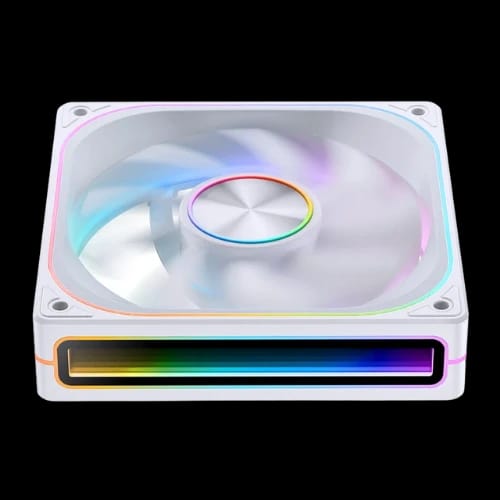 jonsbo za 120wr pwm argb 120mm reverse blade casing fan white top