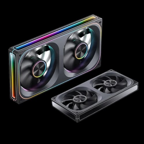 jonsbo za 240br pwm argb 240mm reverse blade casing fan black main 1