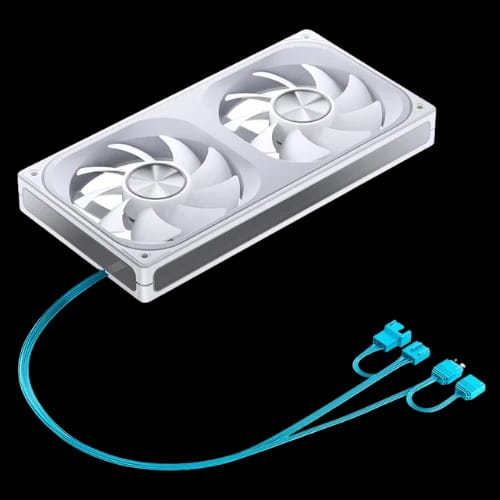 jonsbo za 240w pwm argb 240mm casing fan white with wire