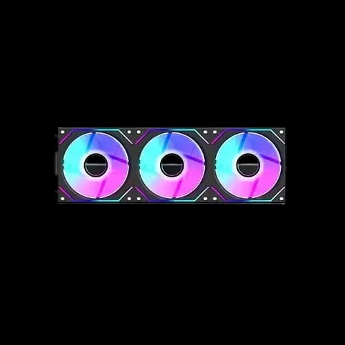 jungle leopard jm v2 rs 120mm infinite mirror building block fan