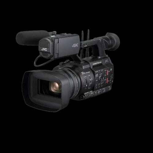 jvc gy hc550e 4k handheld live streaming camcorder view