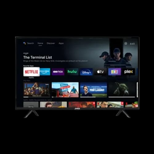 jvco j9ts 32 inch hd android voice control smart tv