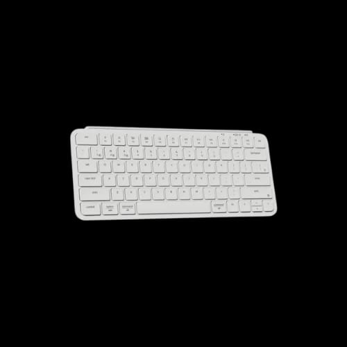 keychron b1 pro ultra slim wireless keyboard ivory white 3