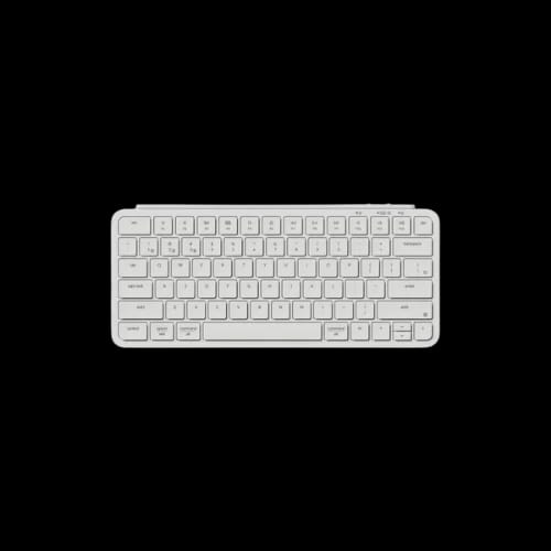 keychron b1 pro ultra slim wireless keyboard ivory white