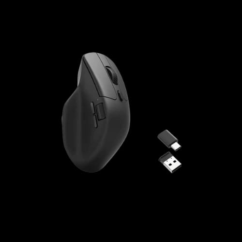 keychron m6 tri mode wireless mouse black