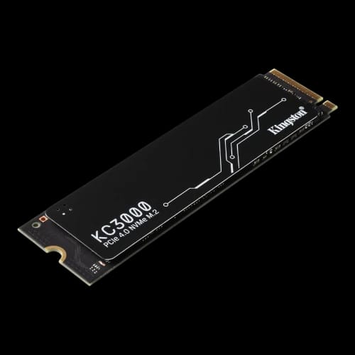 kingston kc3000 2tb pcie 40 nvme m2 ssd tilted