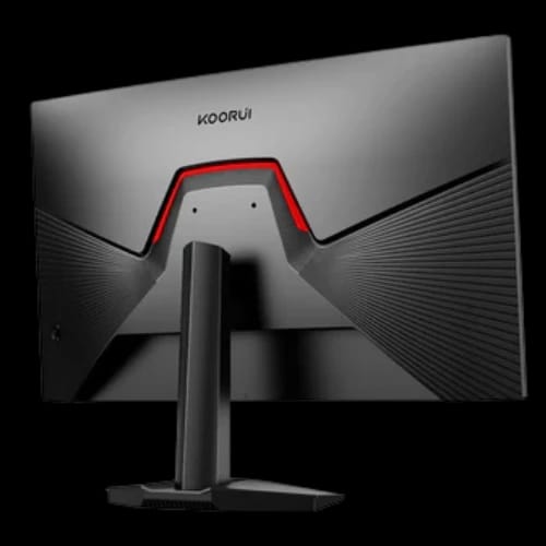 koorui g2421v 238 inch ips qhd 180hz gaming monitor back side