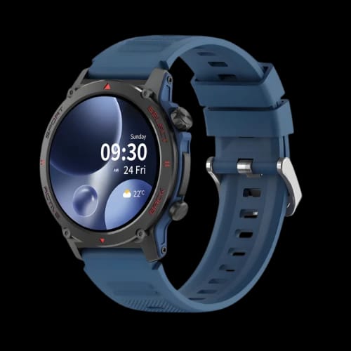 kumi gt3 fit smart watch blue main